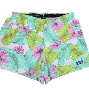 Patagonia Women’s Small Tropical Floral Baggies Shorts Nylon